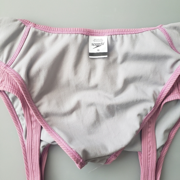 Speedo Women's Pink Blush Swimsuit - Picture 7 of 8